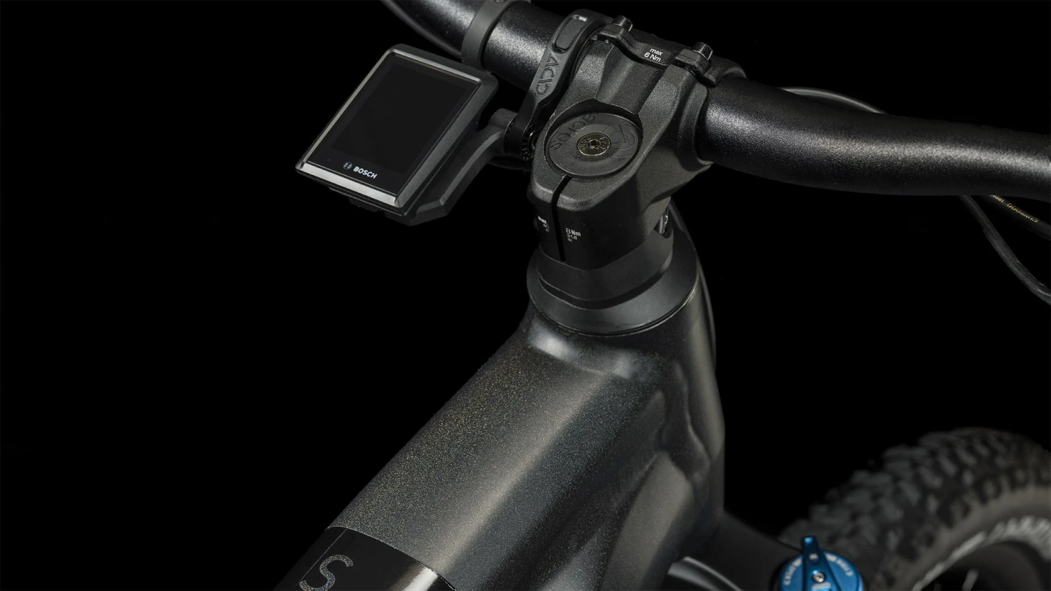 CUBE STEREO HYBRID 120 SLT 750 - Electric Mountainbike - 2023 - Prizmblack / Black 8 CUBE STEREO HYBRID 120 SLT 750 - Electric Mountainbike - 2023 - Prizmblack / Black - Image 6