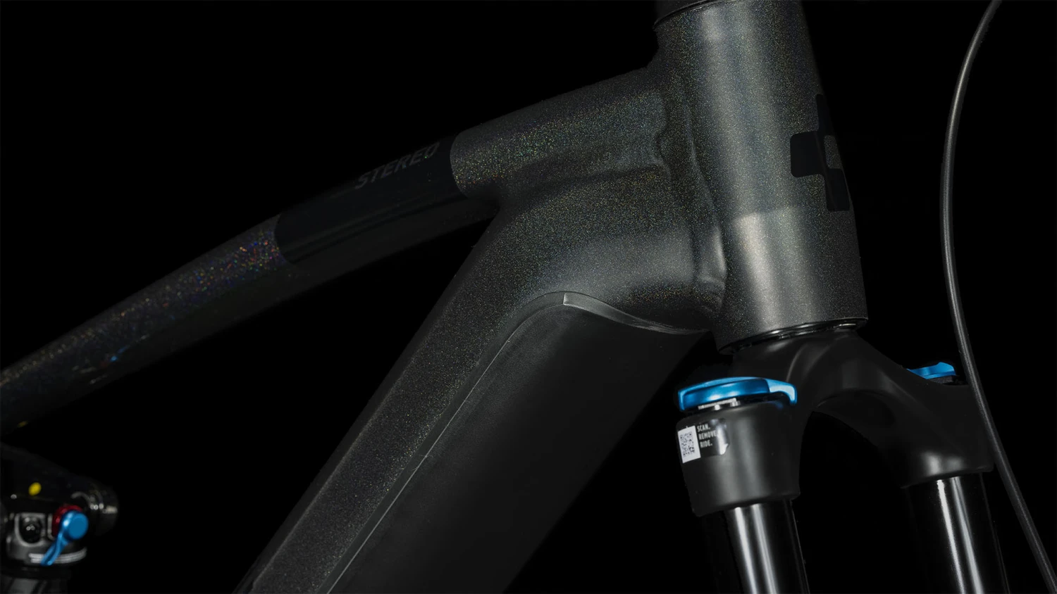 CUBE STEREO HYBRID 120 SLT 750 - Electric Mountainbike - 2023 - Prizmblack / Black 5 CUBE STEREO HYBRID 120 SLT 750 - Electric Mountainbike - 2023 - Prizmblack / Black - Image 3