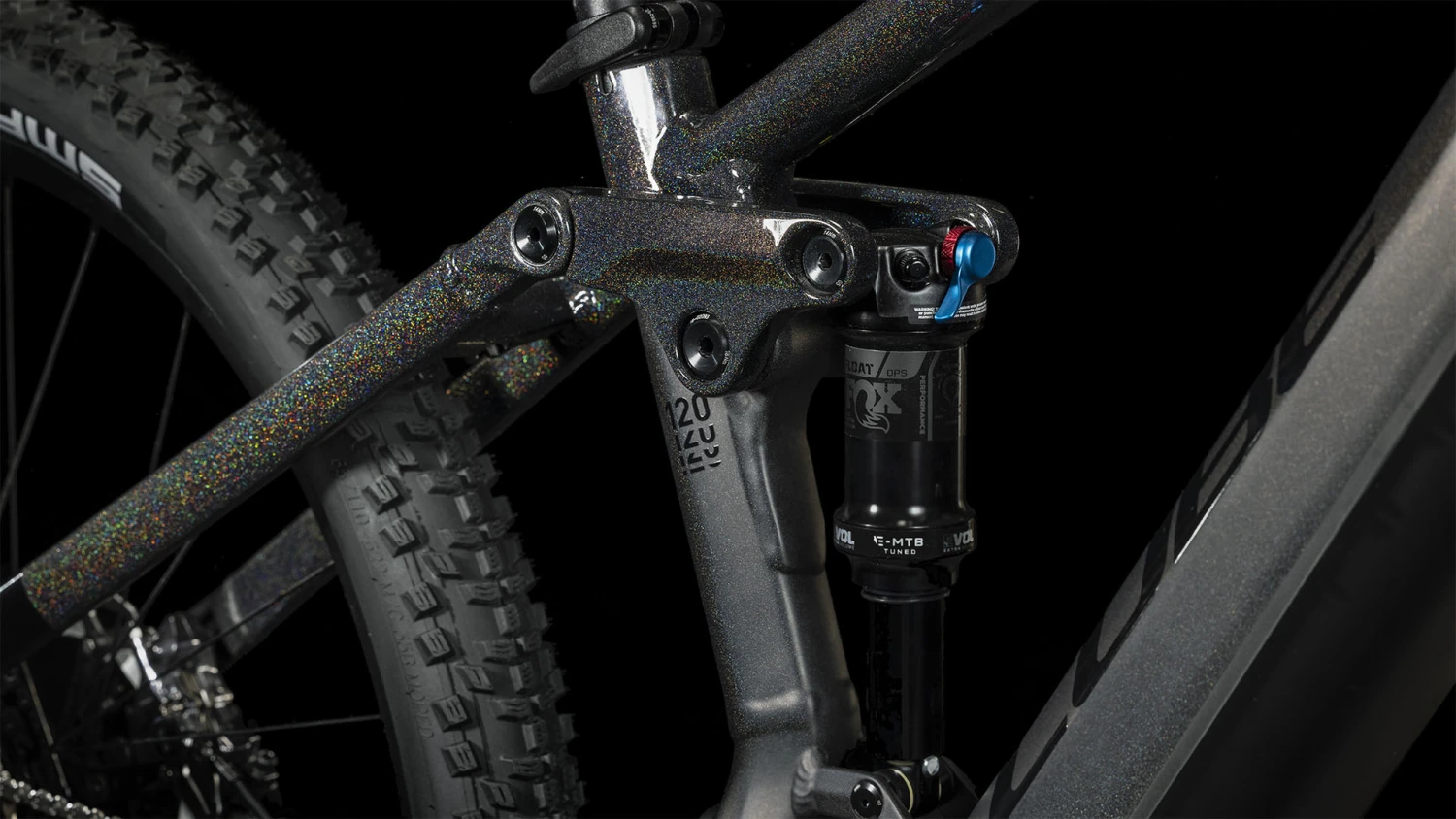 CUBE STEREO HYBRID 120 SLT 750 - Electric Mountainbike - 2023 - Prizmblack / Black 6 CUBE STEREO HYBRID 120 SLT 750 - Electric Mountainbike - 2023 - Prizmblack / Black - Image 4