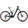 CUBE STEREO HYBRID 140 HPC SLX 750 - Carbon Electric Mountainbike - 2023 - Goblin / Yellow -Urban Volt Bike Sales stereo hybrid 140 hpc slx goblin yellow 1379658
