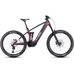 CUBE STEREO HYBRID 160 HPC SLX 750 - 27.5" Carbon Electric Mountainbike - 2023 - Molotov / Grey