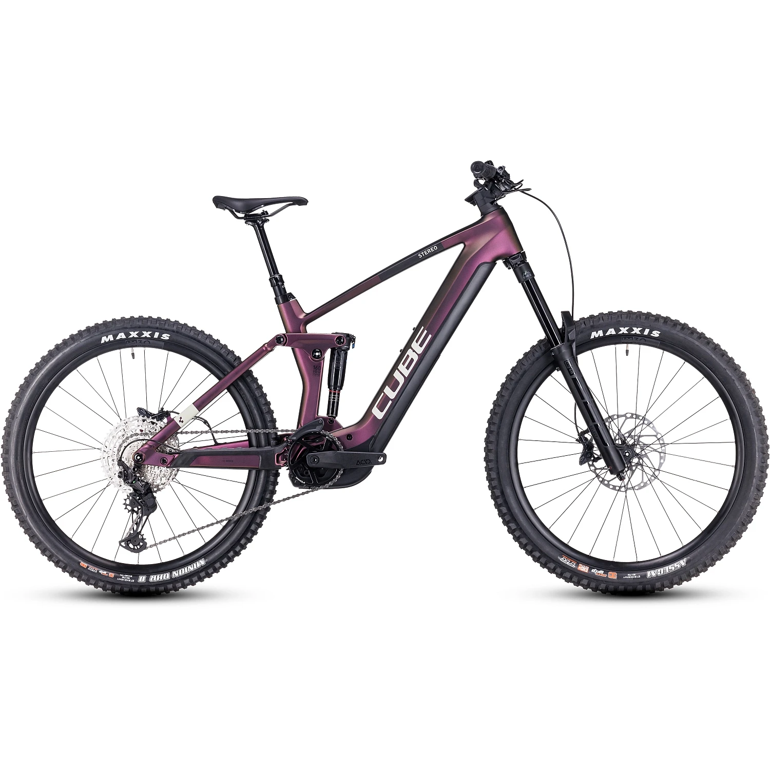 CUBE STEREO HYBRID 160 HPC SLX 750 - 27.5" Carbon Electric Mountainbike - 2023 - Molotov / Grey 3 CUBE STEREO HYBRID 160 HPC SLX 750 - 27.5" Carbon Electric Mountainbike - 2023 - Molotov / Grey