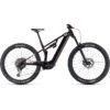 CUBE STEREO HYBRID ONE55 C:68X SLX 750 - 29" Carbon Electric Mountainbike - 2024 - Liquidred / Carbon