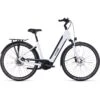 CUBE SUPREME HYBRID EXC 625 - Easy Entry Electric Bike - 2023 - Flashwhite / Black -Urban Volt Bike Sales supreme hybrid exc flashwhite black 1370257