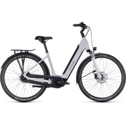 CUBE SUPREME HYBRID ONE 500 - Easy Entry Electric Bike - 2023 - Grey / Grey