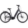 CUBE SUPREME SPORT HYBRID EXC 625 - Easy Entry Electric Bike - 2023 - Graphite / Black -Urban Volt Bike Sales supreme sport hybrid exc graphite black 1389680