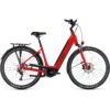 CUBE SUPREME SPORT HYBRID Pro 625 - Easy Entry Electric Bike - 2023 - Red / Black 1 CUBE SUPREME SPORT HYBRID Pro 625 - Easy Entry Electric Bike - 2023 - Red / Black -Urban Volt Bike Sales supreme sport hybrid pro red black 1389660