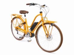 Electra Townie Commute Go! 5i EQ Step-Thru Electric City Bike - 500Wh - Tangerine -Urban Volt Bike Sales towniecommutego5istepthru hero 1183728