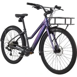 Cannondale TREADWELL NEO 2 EQ Remixte - 27.5" Women Electric City Bike - 2023 - Purple Haze -Urban Volt Bike Sales treadwell neo 2 eq remixte purple haze 2 1141560