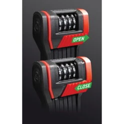 Trelock FS 280/100 TWO.GO CODE Folding Lock + ZF 280 X-MOVE - Black -Urban Volt Bike Sales trelock fs 280 100 code d 1323828