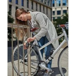 Trelock FS 480/100 COPS X-PRESS Folding Lock -Urban Volt Bike Sales trelock fs480 100 cops x press folding lock 6 985581