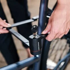 Trelock FS 480/100 COPS X-PRESS Folding Lock -Urban Volt Bike Sales trelock fs480 100 cops x press folding lock 8 985583