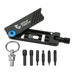 Wolf-tooth Wolf Tooth 6-Bit Hex Wrench Keyring Multitool - Blue 7 Wolf-tooth Wolf Tooth 6-Bit Hex Wrench Keyring Multitool - Blue -Urban Volt Bike Sales wolf tooth 6 bit key bl 02 1443084