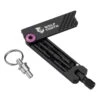 Wolf-tooth Wolf Tooth 6-Bit Hex Wrench Keyring Multitool - Purple -Urban Volt Bike Sales wolf tooth 6 bit key prp 03 1443205
